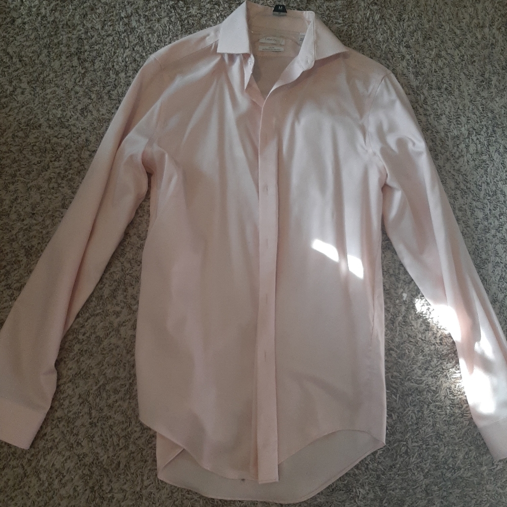 Men dress shirt, pink size 34